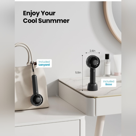 Personal cordless fan - Picture 5 of 6